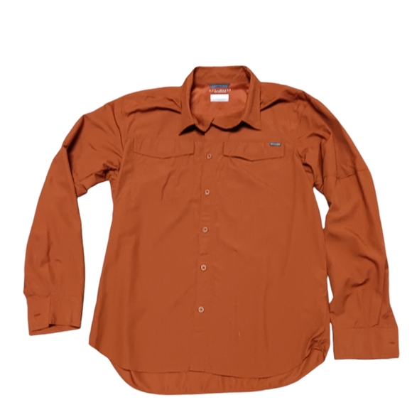 Columbia Other - 🧡COLUMBIA MEN'S SIZE LARGE 100% NYLON SHELL FRONT BUTTON COLLAR SHIRT.